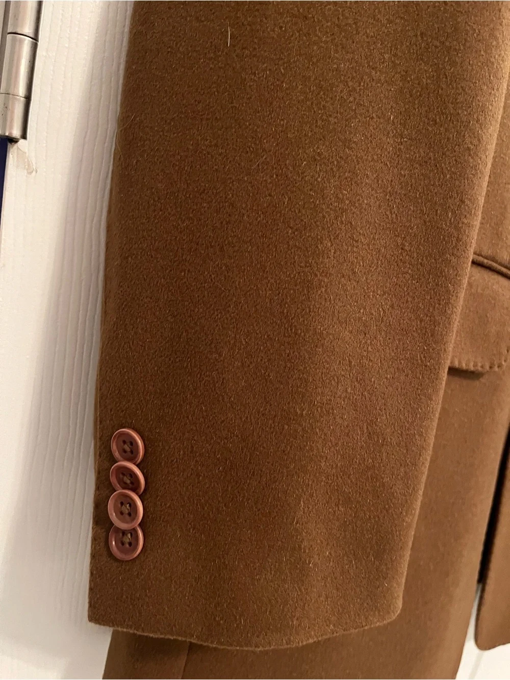 Michael Michael Kors Brown Wool Silk Cashmere Blazer Sport Coat Men’s 42R
